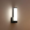 12" Black 12W 4000K LED Indoor Wall Sconce