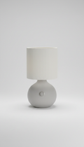 Ceramic Bedside Lamp With Matte Glaze