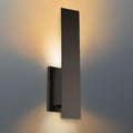 Matte Black Dimmable Up & Down GU10 Wall Sconce