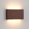 Wood Dimmable Linear Warm LED Wall Sconce