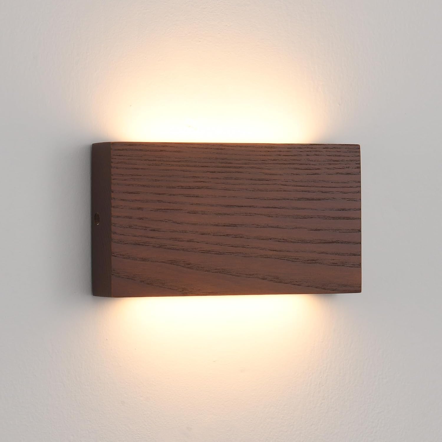 Wood Dimmable Linear Warm LED Wall Sconce